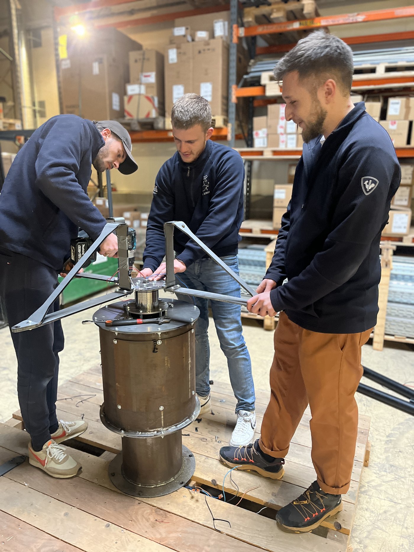 Esprit d'équipe — L'atelier en action