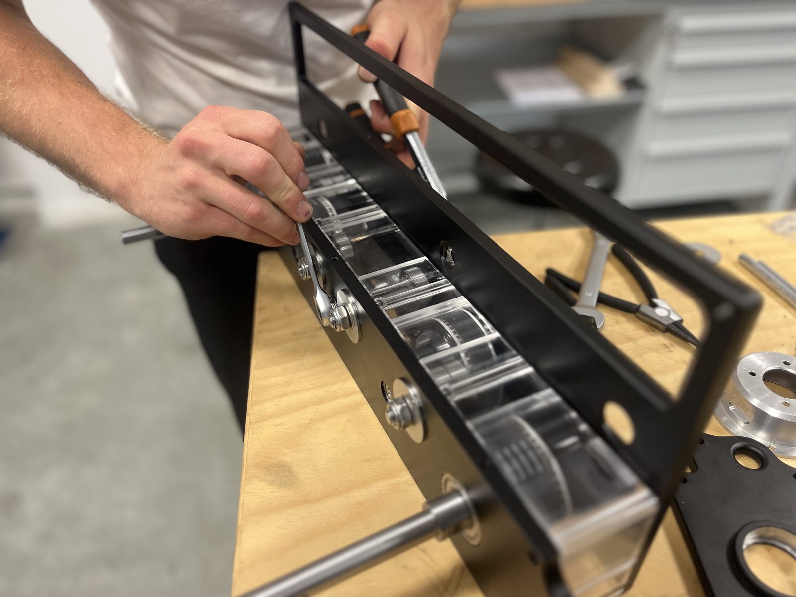 Premier prototype en laboratoire