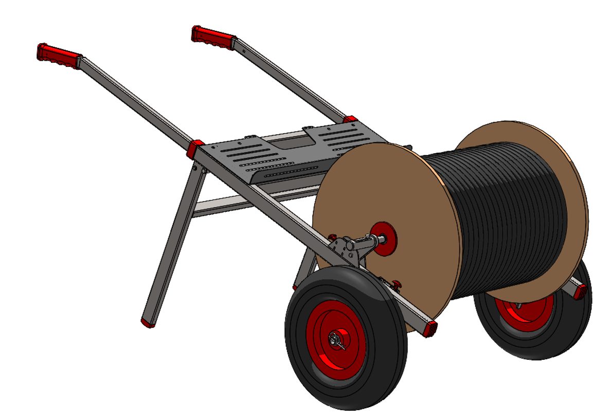 Mobiway Kart — Dérouleur tourets Nexans