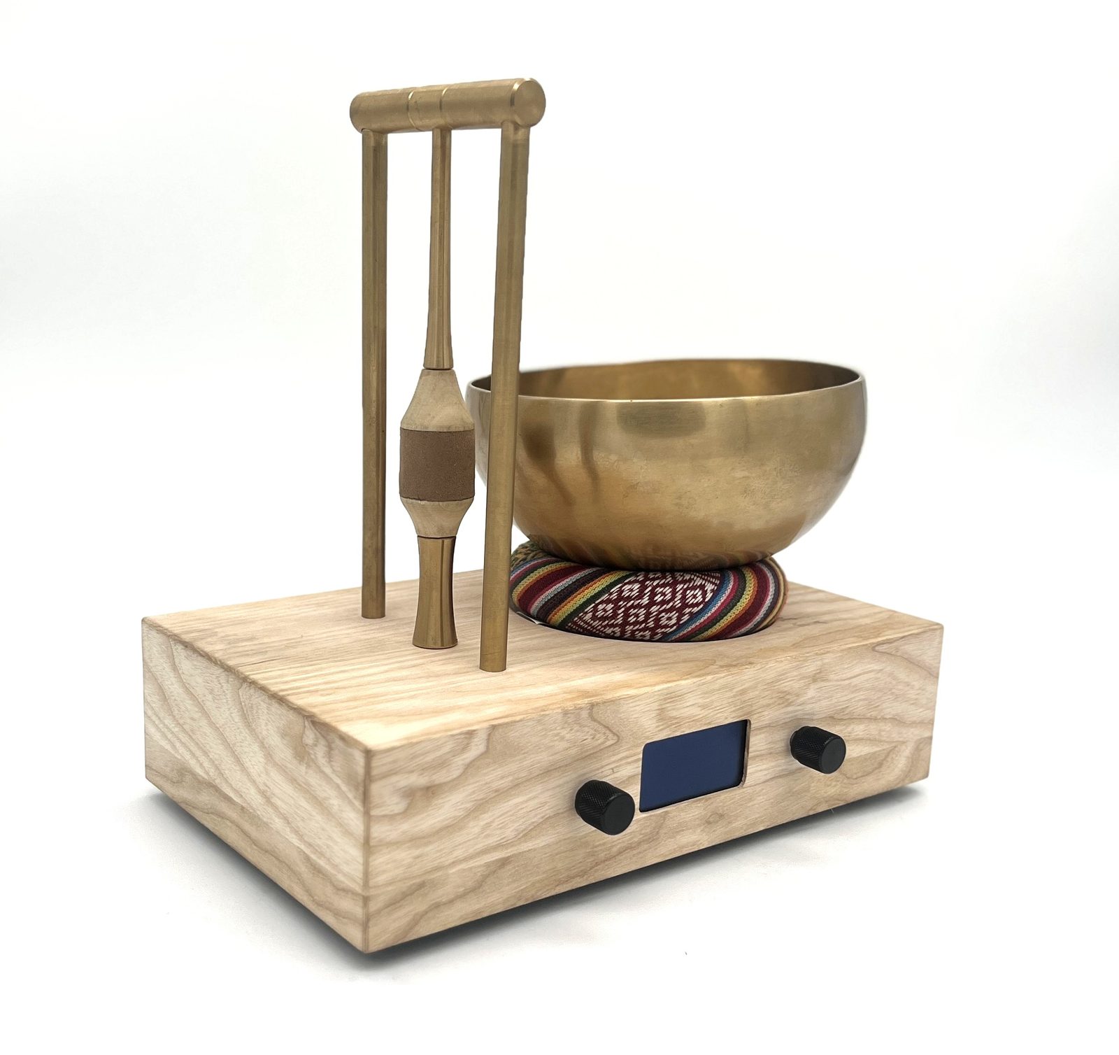 Shanti Bowl — Horloge au bol tibétain