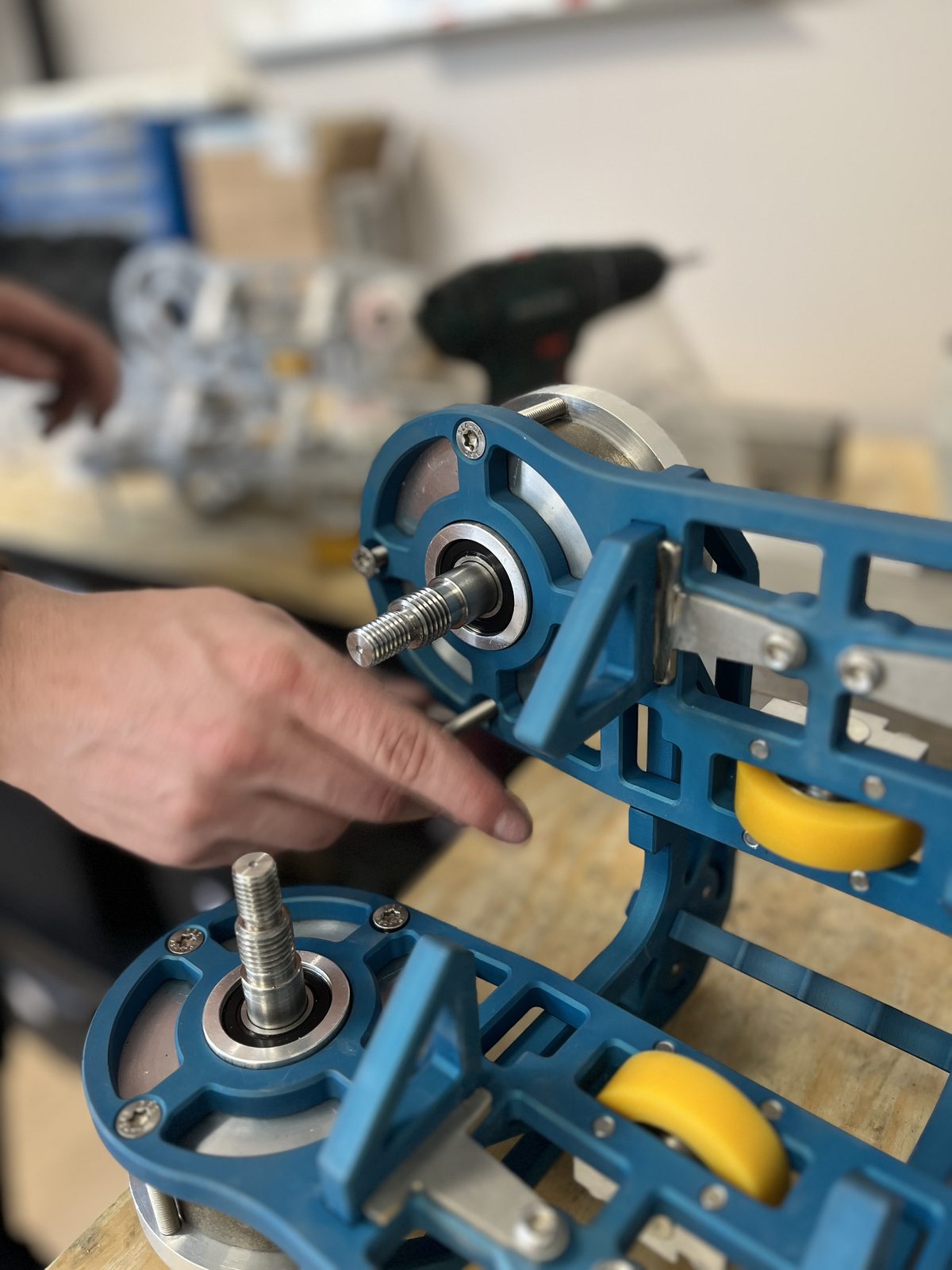 Assemblage en atelier