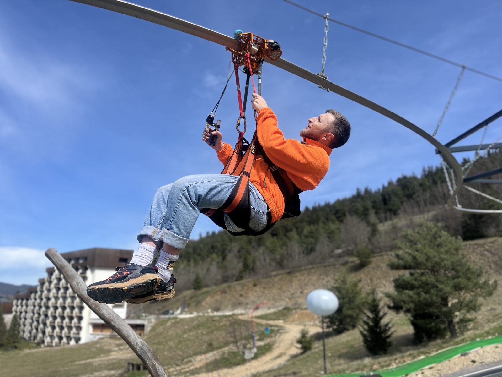 Boucle 360° sur le parcours